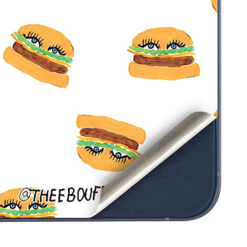 Bouffants and Broken Hearts Cute Burgers Galaxy A35 5G Skin